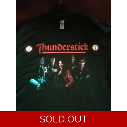 THUNDERSTICK BAND T-SHIRT 2023 SIZE MEDIUM